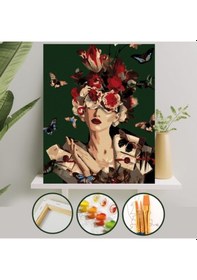 Resim Sayılarla Boyama Tuval Seti 40X50 Cm - Mektup 