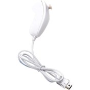 Resim Beyaz-nunchuck Nunchuk Video Oyunu Denetleyicisi Nintendo Wii Konsolu İçin Uzaktan 5 Renk 