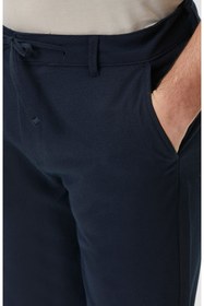 Resim Network Jogger Fit Lacivert Gofreli Dokuma Pantolon 