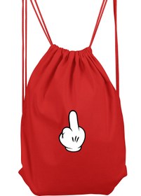 Resim herotasarım Parmak Işareti Spor Sırt Çantası 36x50 Cm Bll3178 