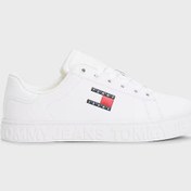 Resim Tommy Hilfiger Kadın Sneaker En0en02703ybs Beyaz 