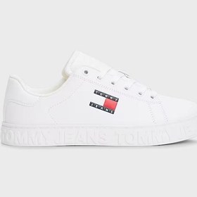 Resim Tommy Hilfiger Kadın Sneaker En0en02703ybs Beyaz 