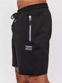Resim Tommy Sport Spor Şortları 111156022 Siyah 