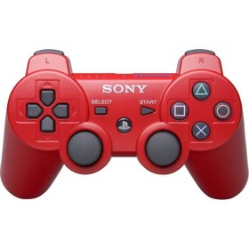 Resim Sony Oyun Kolu Kablosuz Playstation 3 Gamepad Wıreless Controller Ps3 Dualshock3 Kırmızı Oyun Kolu 