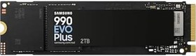 Resim Samsung 990 EVO Plus - 2TB PCIe Gen4 X4 / Gen5. X2 NVMe 2.0 SSD M.2 Dahili 7,250 MB/s'ye kadar hız, PC/dizüstü bilgisayar depolama alanı, HMB teknolojisi ve turbo yazma teknolojisi 
