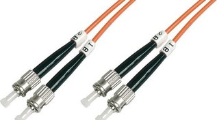 Resim Bc-Fo-6Stst-10 Beek St-St Fiber Optik Patch Kablo, Multimode Om 1 62.5/125 Duplex, 3.0Mm, Lszh, 10 Metre 
