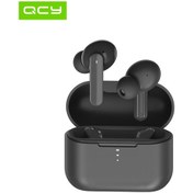 Resim Vkemall Qcy T10 Bluetooth 5.0 Kulaklıklar: Dört Mikrofon Gürültü Engelleme, 21 Saat Pil Ömrü, 10 Dakika Hızlı Şarj, Siyah Model: Qcy T10 