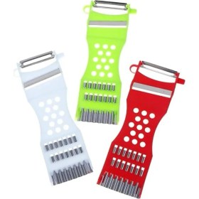 Resim Delixa Safestore 5 In 1 Çok Fonksiyonlu Sebze Meyve Soyucu Dilimleyici 5 In 1 Rende Sarımsak Ezici 