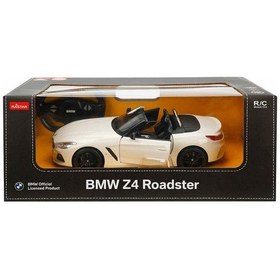 Resim Rastar 1:14 Bmw Z4 Roadster Işıklı Uzaktan Kumandalı Araba Beyaz S00095600 Çok Renkli 