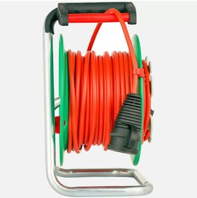 Resim Nettekaçmaz 3x1,5 25metre Dış Mekan Elektrik Kablosu Makara 25 Metre 