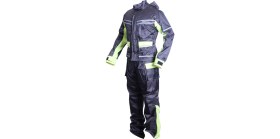 Resim Gp Kompozit YGM02 Motosiklet Alt Üst Takım Yağmurluk Siyah XL 