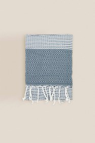 Resim Mia Peştamal 90x170 Mavi - Mavi / 90x170 