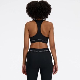 Resim New Balance WB41048 Siyah Kadın Sporcu Sütyeni 