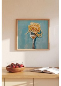 Resim Ahşap Çerçeveli Mdf Kare Tek Tablo Kendi Tablo Setinizi Oluşturacağınız Liste Mutfak02 23 X 23 Çerçeveli Tx1181 