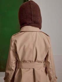 Resim Soft Balaclava Bere Kahverengi - Kahverengi / 4-9 Yaş 