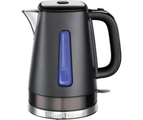 Resim Russell Hobbs Mat Su Isıtıcısı 1.7L Paslanmaz Çelik Siyah 2400 W Otomatik Kapanma Özelliği ile 