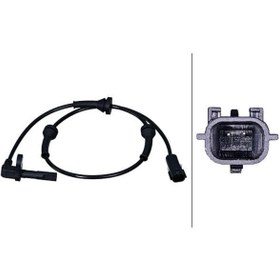 Resim Hella ABS TEKERLEK HIZ DEVİR SENSÖRÜ ÖN SAĞ-SOL MASTER III 2.3 DCİ FWD-2.3 DCİ RWD-2.3 DCİ 100 612138 