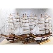 Resim Ahşap Yelken Gemi Model 3 