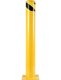 Resim Demir Park Dubası Sabit Bariyer Metal Park Demiri Otopark Bariyeri 76mm 75 Cm 2mm Mavi 