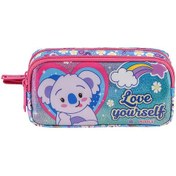 Resim Muggle Kalem Çantası Cute Koala Mavi Mu-8805 