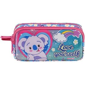 Resim Muggle Kalem Çantası Cute Koala Mavi Mu-8805 