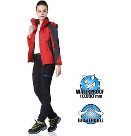 Resim Evolite E-3115 Diva Bayan 3in1 Mont Kırmızı 