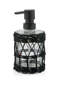 Resim The Mia Rattan Sıvı Sabunluk Siyah 330 Ml Sbn0074 