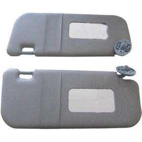 Resim Toyota Rav4- 06/09-09/12 Güneşlik Gri Sağ/sol Set 2 Parça Segmanlı Oem No: 74320-12a30 Tst9805 