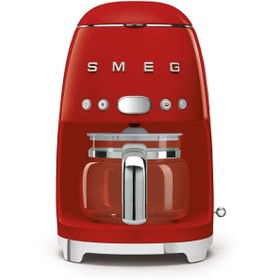 Resim Smeg Kırmızı Filtre Kahve Makinesi Dcf02rdeu 