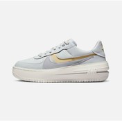 Resim Nike Air Force 1 PLT.AF.ORM Gri Kadın Spor Ayakkabı 