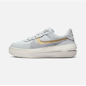 Resim Nike Air Force 1 PLT.AF.ORM Gri Kadın Spor Ayakkabı 