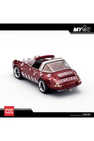 Resim pop race 1 /64 Porsche 964 Singer 911 2023 Merry Christmas Limited Edition 