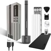 Resim Wowstick 1f+ 69'lu Elektrikli Hassas Tornavida Seti - Gümüş 