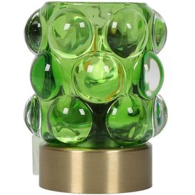 Resim Vitale Bologna Yeşil Led Fener 9x9x11 cm AK.KI0036 