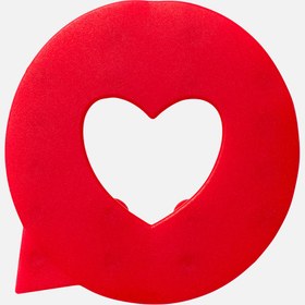Resim Diaqua Küvet İçi Paspas 5li Love Kırmızı 