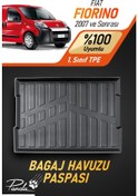 Resim Siyah Fiat Fiorino 2007 Sonrası 4d Havuzlu Bagaj Havuzu 