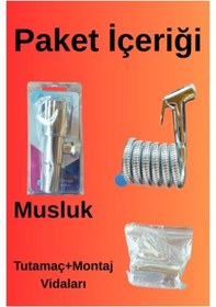 Resim Taharetmatik Taharet Musluğu Seti Fıskiye 