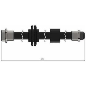 Resim Esse Oto - W140 Fren Hortumu Ön 564 Mm 1991-1998 Cavo C900 314a A1404200048 
