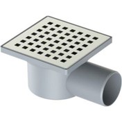 Resim Krom Yer Süzgeci 10x10-50 Yandan 