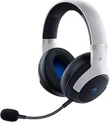 Resim Razer Kaira Pro - Dokunmatik Çift Kablosuz PlayStation 5 Kulaklık (HyperSense, 50 mm Sürücü, Hyperclear Kardioid Mikrofon, Ses Kontrolü, SmartSwitch, RGB Chroma) Siyah Beyaz 