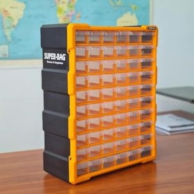 Resim Super Bag Mono Blok Çekmeceli Organizer 60'lı Büyük Boy ASR-6000 
