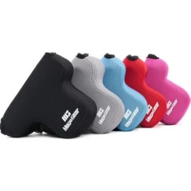 Resim Megagear MG1007 Fujifilm X-A10, X-A5, X-A3, X-A2, X-A1, X-M1 (16-50Mm) Neopren Kamera Kılıfı 