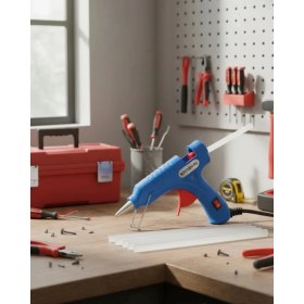 Resim Belle Fusion Mey Ithalat® Kompakt ve Hafif 20W Silikon Tabancası 7.5 mm Silikon Uyumlu 5 Adet Hediye Silikon 