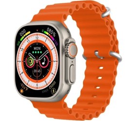 Resim Normadia Turuncu Akıllı Saat ve Bluetooth Kulaklık Hediye Paketli Set 