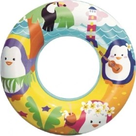 Resim Shoplet Buğz Sevimli Hayvanlar Desenli Çocuk Deniz Simidi (3-6 Yaş) 