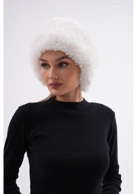 Resim Peluş Bandana Şapka 