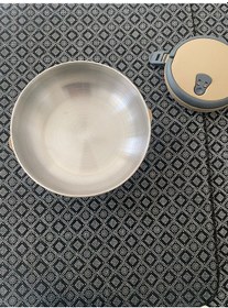 Resim Freshbox 3 Katlı Sızdırmaz Yemek Termosu Sefer Tası 1,8 Lt Kahverengi Kahverengi 