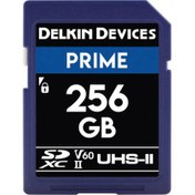 Resim Delkin Devices 128GB Prime Uhs-Ii (V60) Sdxc Hafiza Karti 