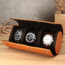 Resim Onywatch Deri Saat Kutusu Çoklu Saat Kutusu Watch Box Watch Roll 