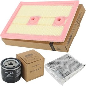 Resim Denizer Volkswagen Golf 7 1.2 Tsı Cjz Motor 86 Hp Filtre Seti 11/2012 → Sonrasında Üretilen Araçlar 